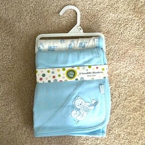 LITTLE ME SWADDLE BLANKETS